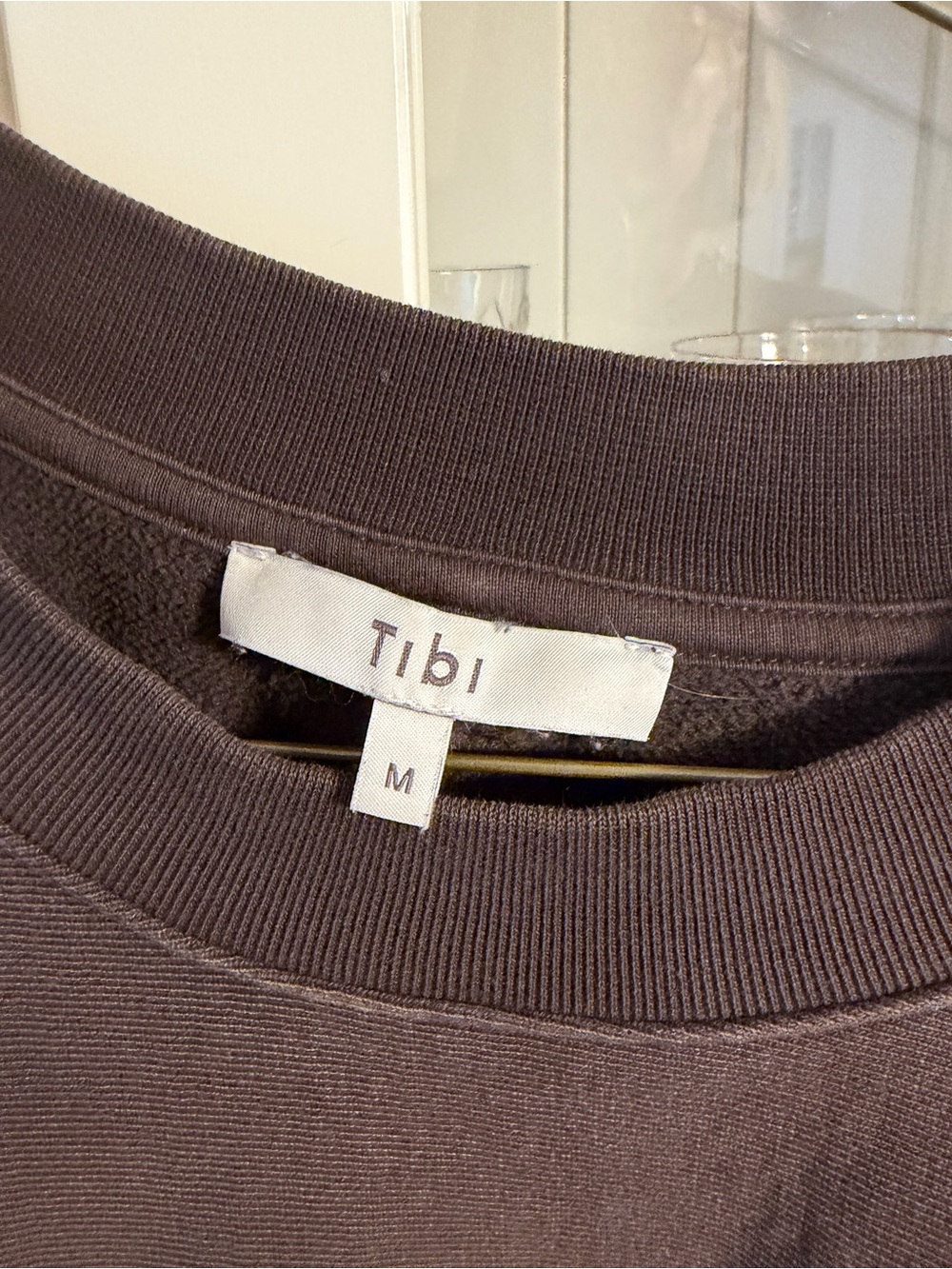 Tibi Cocoon Crewneck Sweatshirt